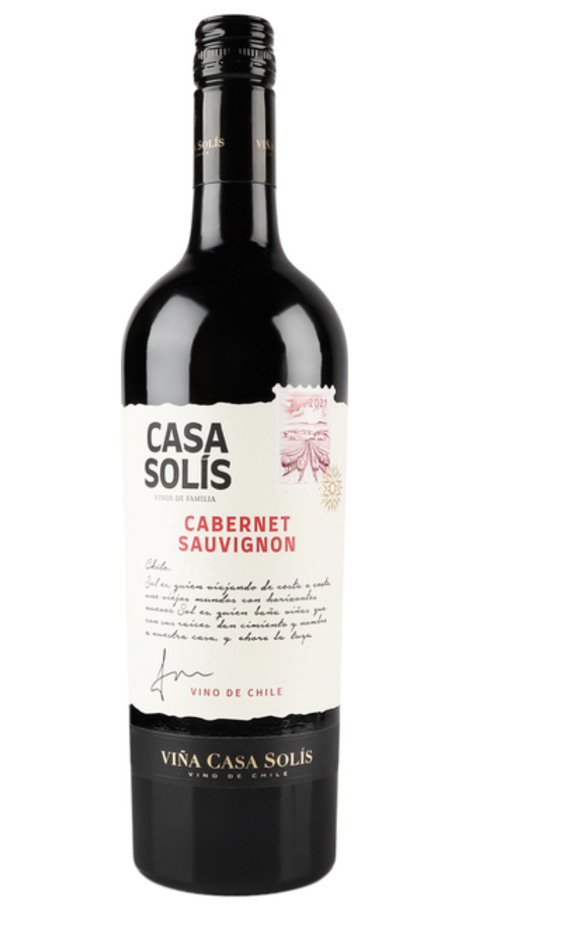 Вино сухе червоне CASA SOLIS  Cabernet Sauvignon 12,5% 0,75л